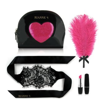 SET SENZUAL RS - ESSENTIALS - KIT D'AMOUR BLACK/PINK